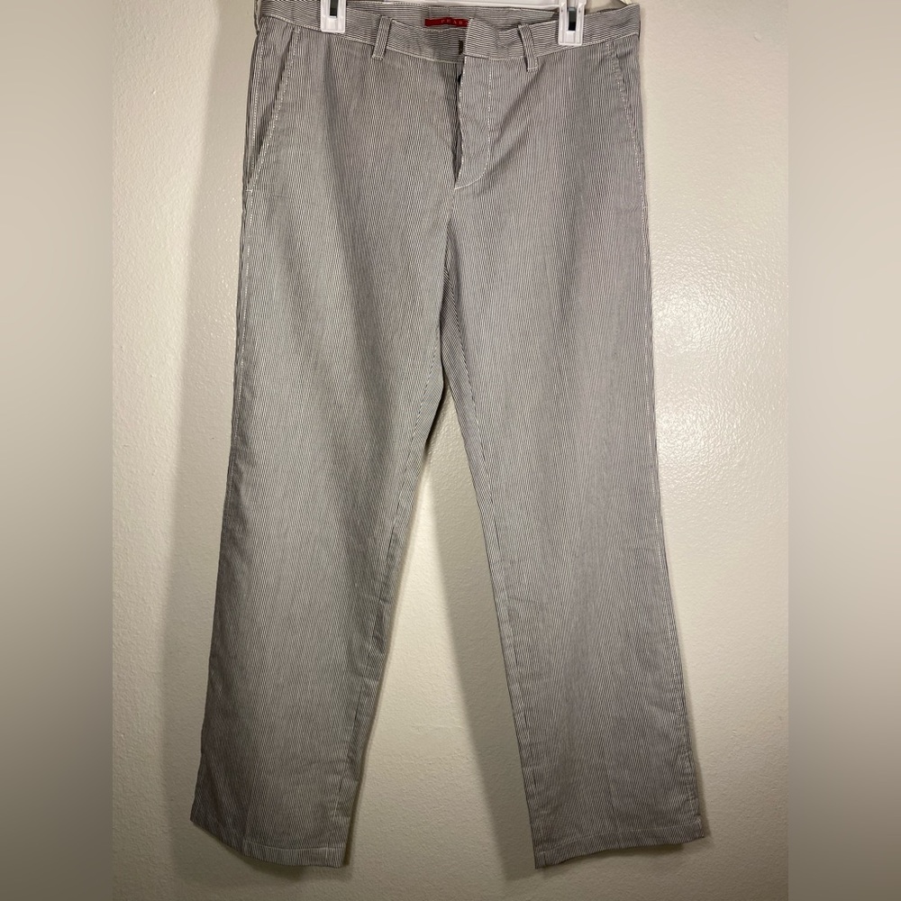 PRADA woman pants black and white classic size large